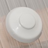 10 x White 10mm Thick Polycarbonate Sheet Fixing Buttons to