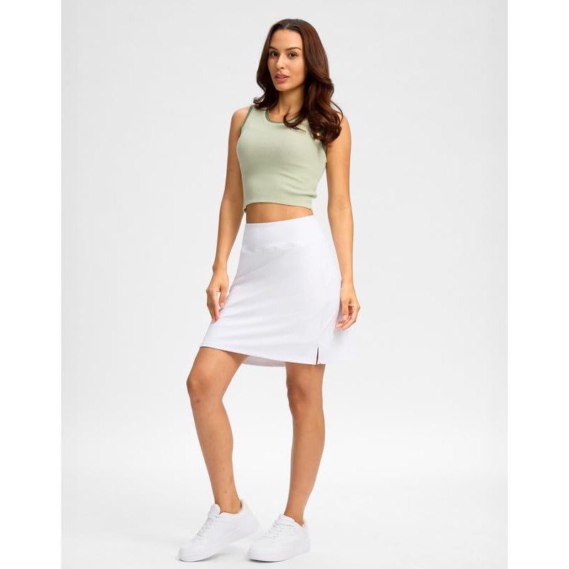 Viodia 18" Skorts for Woman with Pockets High Waisted Golf