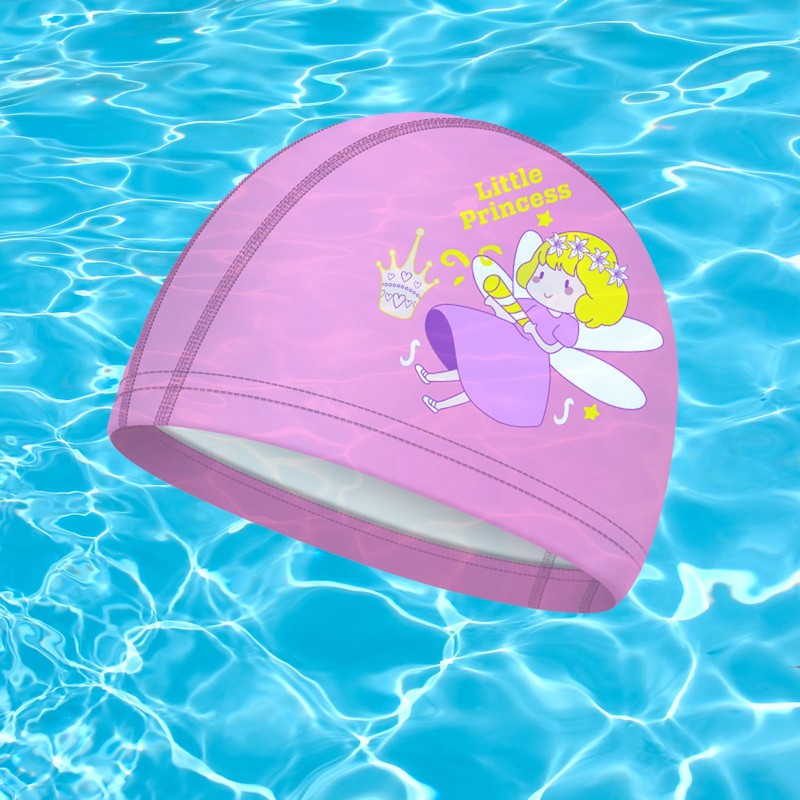 SSKHE Badekappe Kinder für Jungen und Mädchen, wasserdicht und bequem,