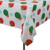 Red and Green Holiday Snow Flake Design 1 Pack Premium