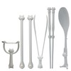 Ihara Planning Kitchen Tools Felice Gray FL-S5G 5 Piece Set