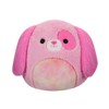 Squishmallows Fuzz-A-Mallows Chasen The Pink Dog 12"