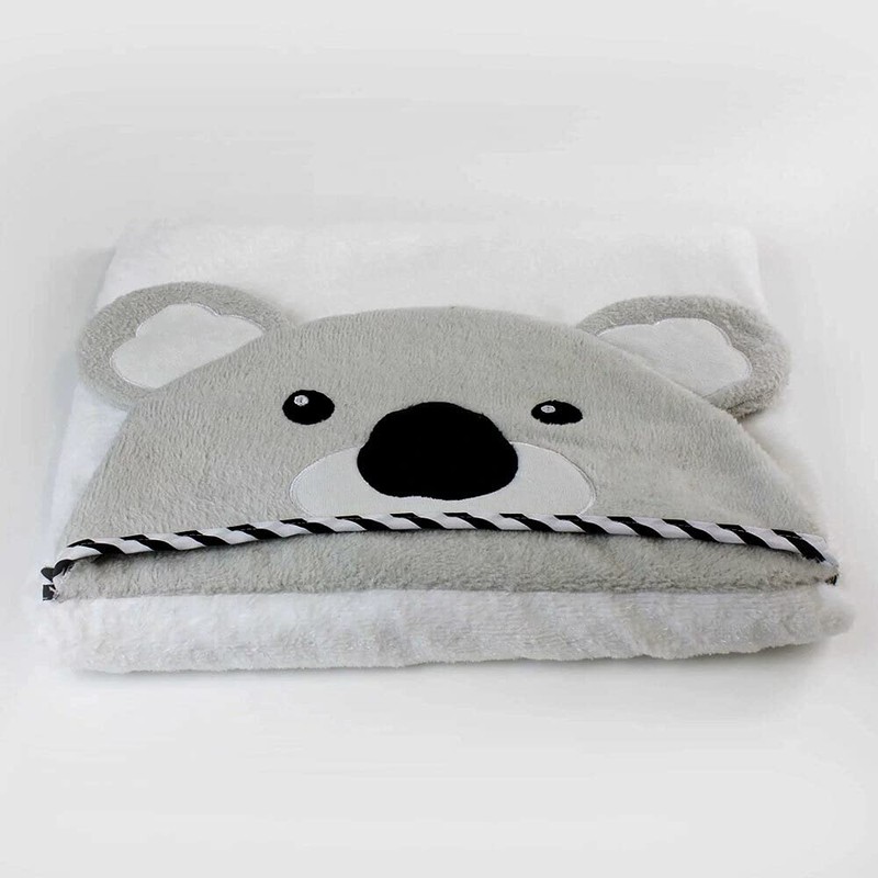 Bubba Blue Animals Koala Novelty Hooded Nursery/Infant Wrap Baby 0m+