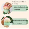 Kitchen Mechanical Timer for Kids,60 Minutes Wind up Egg Timer