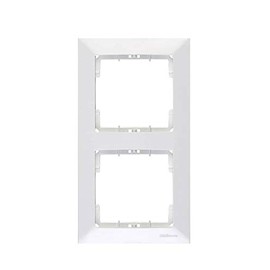 Mutlusan Candela 2-Way Frame Vertical White for 2 Modules