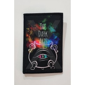 Heart THE DARK ARTS Logo Custom Art Iron on Patch. Very Vibrant Fan Art