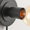 BRIGHTTIA Luna 1-Light Plug-in Wall Sconce - Mid Century Modern