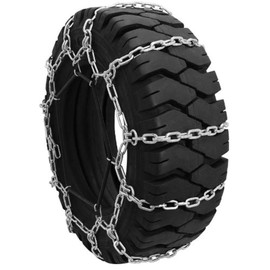 SCC QG0111 Quik Grip Forklift Tire Traction Chain - Set of 2