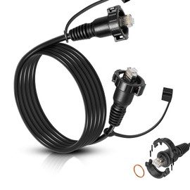 Bzumperyz 10 Foot Marine Network Cable for Garmin RJ-45 Compatible with GPSMAP, ECHOMAP Plus/UHD/Ultra, GMR, GMR Fantom, GMS, GSD, GCV 10 Scanning Sonar Module, GCV 20, GDL 30/30A, #010-10550-00