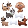 YSJCHEBS Pack of 7 Dog Theme Balloons, Cute Dog Balloons,