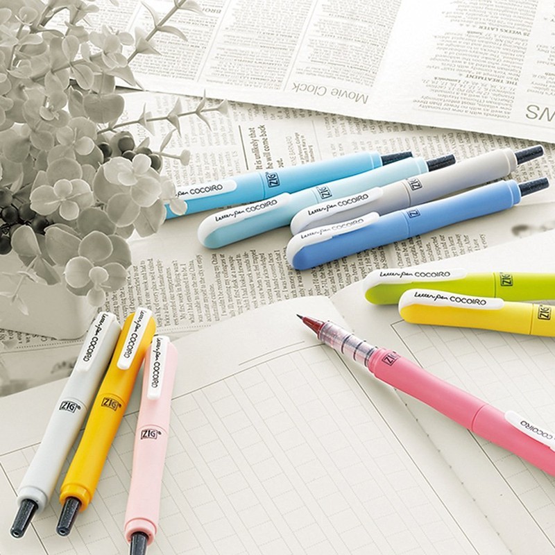 Kuretake ZIG Cocoiro Body Letter Pen, Koi-Zakura (LPC-01S)