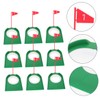 Kisangel Golf Aid Cup Set 9pcs Plastic Golf Training Cup