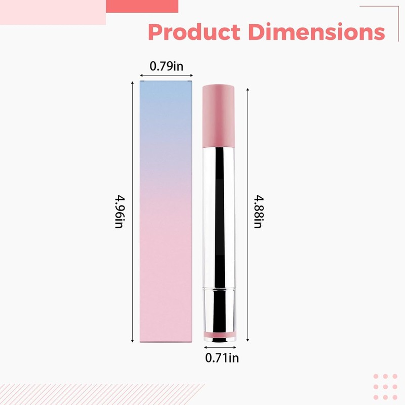 Gloss labial líquido Blush, fórmula de alto pigmento, incluye escualano,
