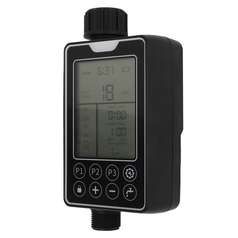 Sprinkler Timer Outdoor Water Timer Smart Touch Screen Waterproof Irrigation
