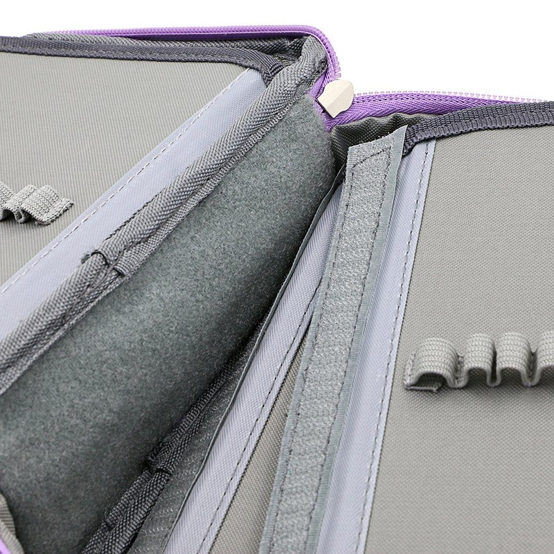 IGNPION Large Pen Pencil Case Stationery Pouch Bag Case for