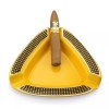 CIGARFEAST Cigar Ashtray Triangle- Large Rest Outdoor Cigars Ashtray for