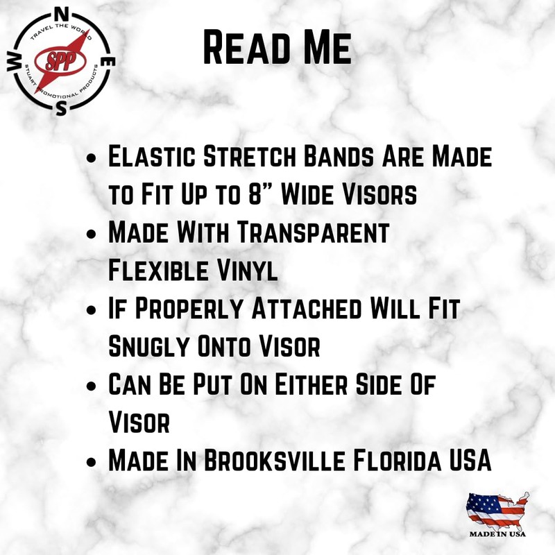 Stuart Promotional Products Document Holder for Vehicle Visor Neon Yellow