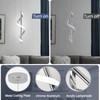 Modern Led Pendant Light Fixtures,6000K Cool White Spiral Led Pendant