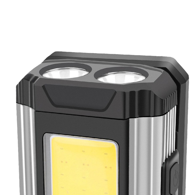 Folded Work Lights Aluminium Alloy USB Charging Magnetic COB Inspection