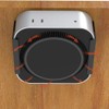 Tiny Room Mac mini M4 Under Desk Storage Bracket, VESA