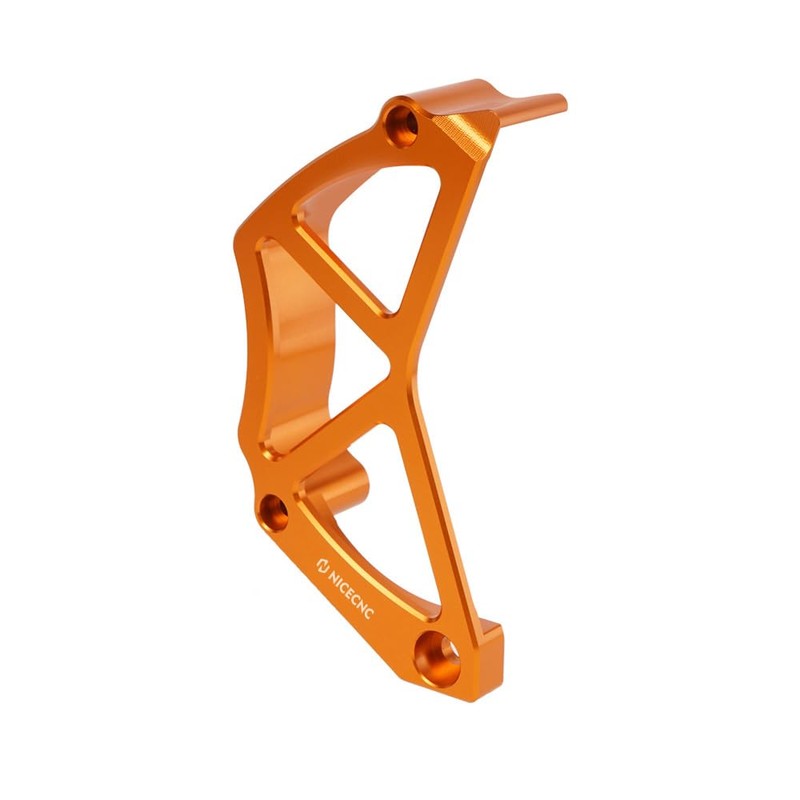 NICECNC Orange Black Engine Sprocket Cover Chain Protector Cap Compatible