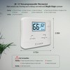 NonProgrammable Thermostat for Home, Single-Stage Systems,Digital Energy-Saving Thermostat,1 Heat/1 Cool,