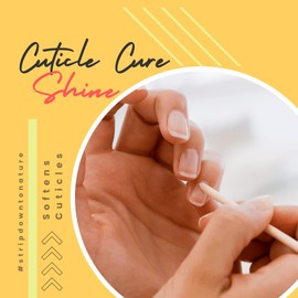 Cuticle Cure SHINE Nail Oil Cuticle Pen w/Vitamin E, Jojoba Oil & Lavender Essential Oil – Nail Repair for Damaged Nails – Repair, Nourish Cracked Nails – Stocking Stuffer Gift