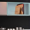 Slideep Pot Pan Lid Holder Drying Rack, Bakeware Lid Storage