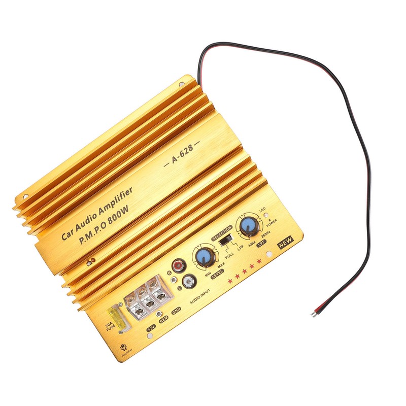 Car Amplifier Board 800W High Power Aluminum Alloy Powerful Bass