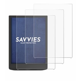 Savvies Screen Protector for PocketBook InkPad 4 Ultra Transparent Pack of 6