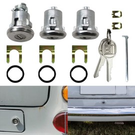 654394765282 Door Lock Cylinder &2 Keys Doors/Trunk Lock Key Set Replacement for Caprice 1985-1986 1988-1991