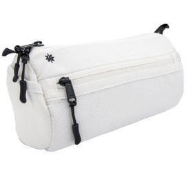 Lumiere & Co. Bike Handlebar Bag – Minimalist Design – 3 Size options, Multiple Colors – Clip Straps, Hook & Loop, Shoulder Strap – Large, White