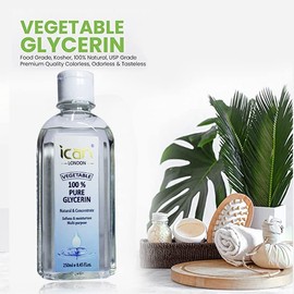 ican london 100% pure vegetable glycerin 250ml