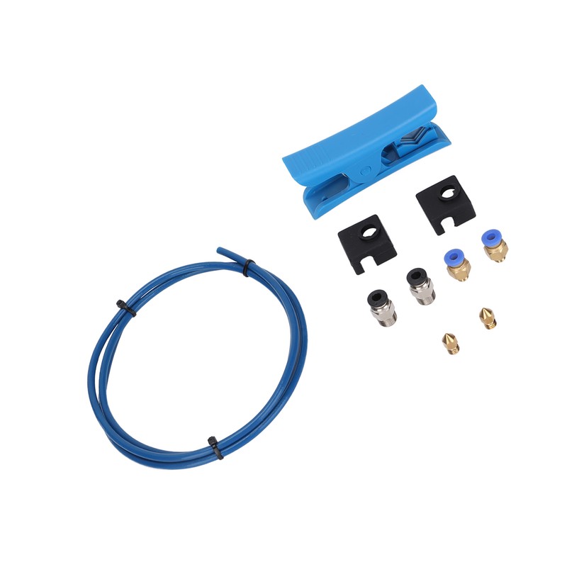 3D Printer Parts Kit With PTFE Tube Silicone Case PC4‑M6