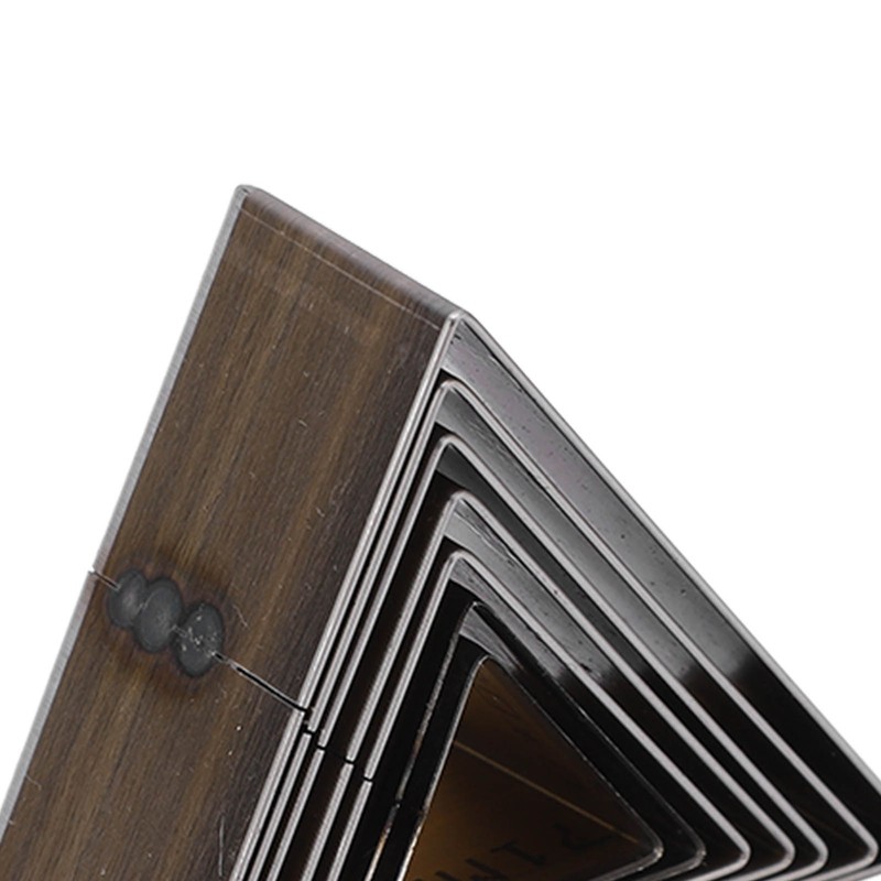 7Pcs Leather Die Cutter Hollow Punching Mold Triangular Different Sizes