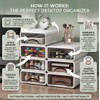Plastic Desktop Organizer Box for Makeup & Office Storage –