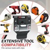 KUNN Tape Measure Holder for Belt Universal Clip Fits Wide