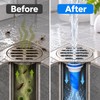 6-Piece Adjustable Silicone Floor Drain Trap – One-Way Backflow Preventer