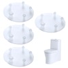 4 Pack Replacement for Vormax Toilet Tank Silicone Flapper Seal