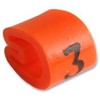 Cable Marker, Z13 3 ORG | Cable Management Wire Markers