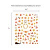 Winstonia 550+ Pcs Fall Autumn Nail Stickers for Easy Manicure