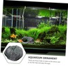 Kisangel Realistic 1pc Aquarium Cave Ornament Fish Tank Accessories Stone