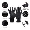 EASYTAO Guantes para Frio, Guantes Impermeables a Prueba de Viento