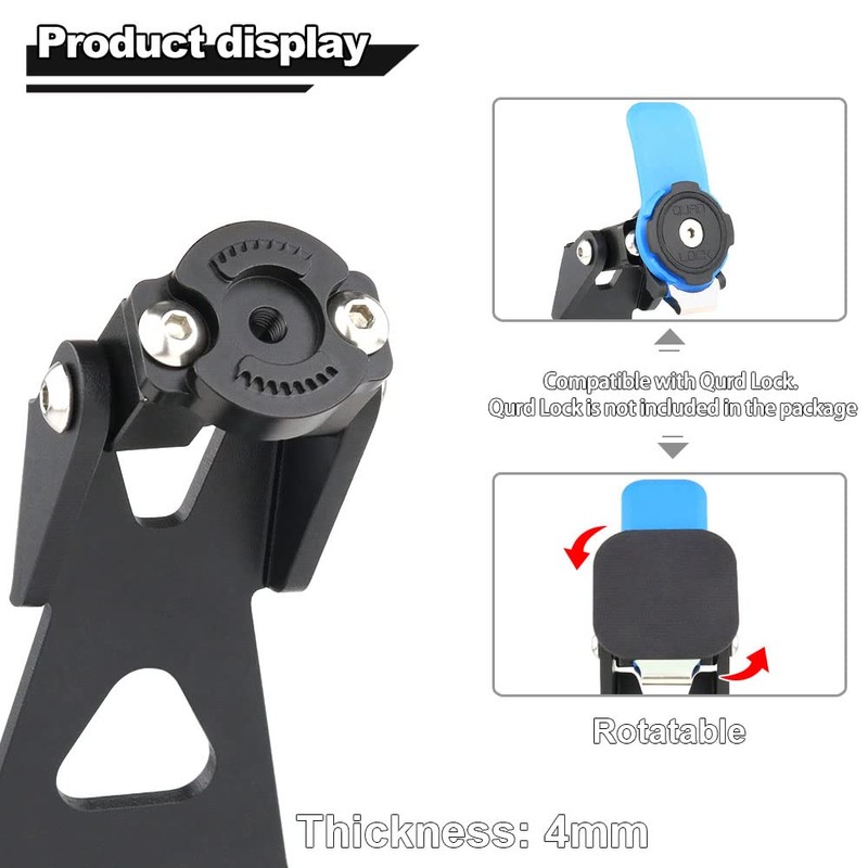 xitomer GPS Bracket Mount Adapter, Compatible with Lock Mounts Adapter