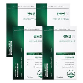 Leaf Beginning Foreti Pantoene, 4, 60 tablets / 리프비기닝 포레티 판토엔, 4개, 60정