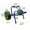 Newcod Kayak Cart, Kayak Dolly with Airless Tire for Carrying