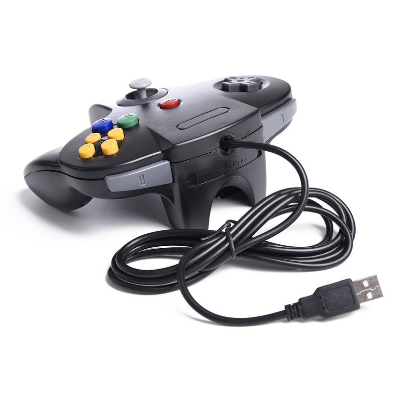 2 Pack USB N64 Controller, Wired PC Gamepad [3D Analog