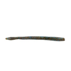 BAITFUEL T-Mac Durable Straight Tail Worm Infused with Supercharged X55 Formula Gel | 6.5-Inch, Tilapia Magic