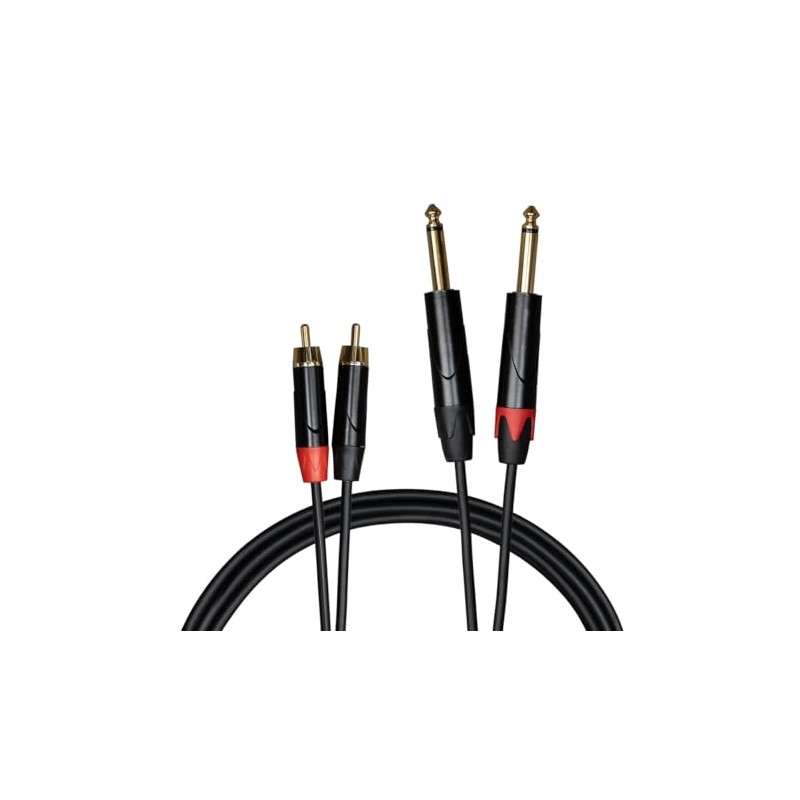 Cascha Advanced Line Audio Cable RCA (2M) to Jack (2M),