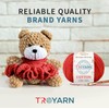 Troyarn - Algodón 60% algodón, 40% hilo acrílico, suave, fino/deportivo